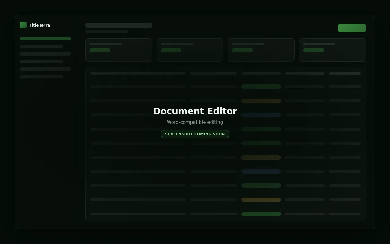 Document editor wide crop